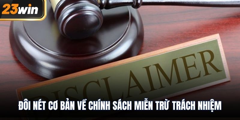 Đôi nét cơ bản về chính sách miễn trừ trách nhiệm