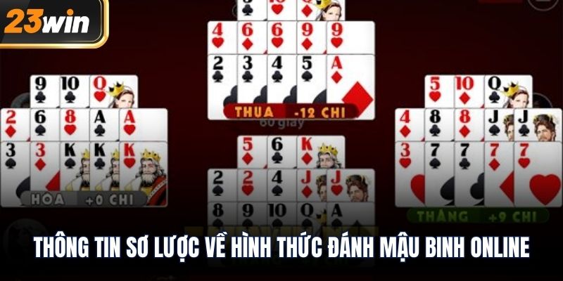 Thông tin sơ lược về hình thức đánh Mậu Binh online